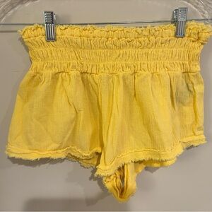 Altar'd State Yellow Women's Shorts